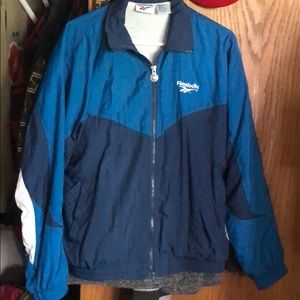 90s Reebok windbreaker jacket